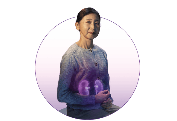 Advanced renal disease patient