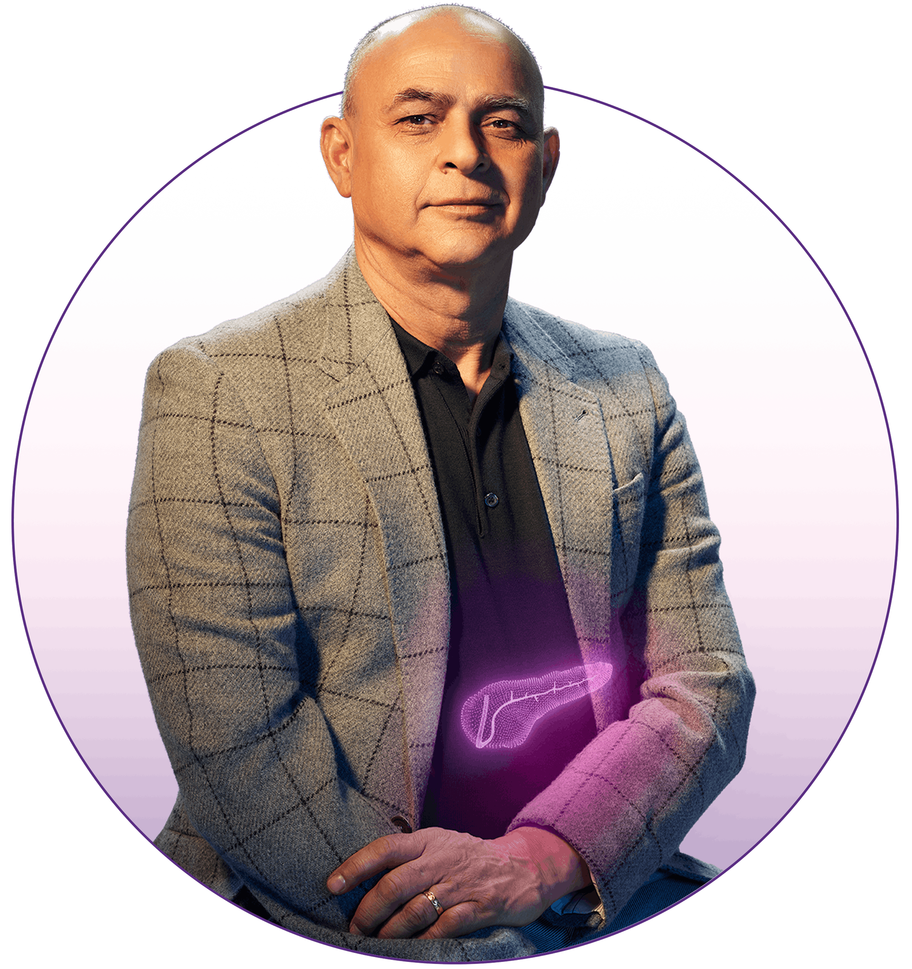 Male diabetes patient