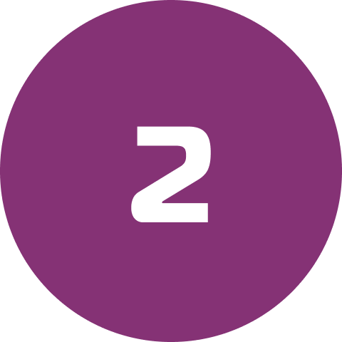Number two icon