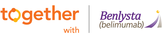 Together with BENLYSTA logo