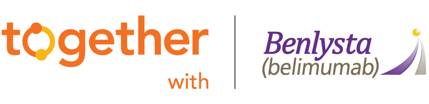 Together with BENLYSTA logo Together with BENLYSTA logo