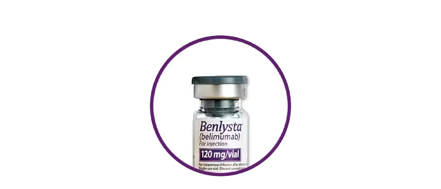 BENLYSTA 120 mg in a 5-mL single-dose vial BENLYSTA 120 mg in a 5-mL single-dose vial