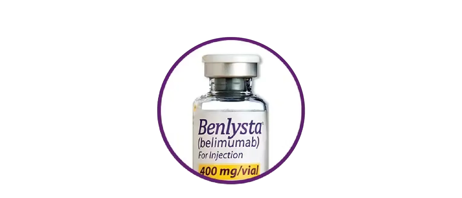 BENLYSTA 400 mg in a 20-mL single-dose vial BENLYSTA 400 mg in a 20-mL single-dose vial