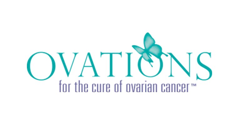 Logotipo de Ovations for the Cure of Ovarian Cancer (OCOC)