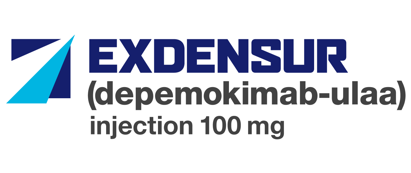 EXDENSUR (depemokimab-ulaa) logo