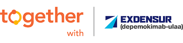 Together with EXDENSUR logo