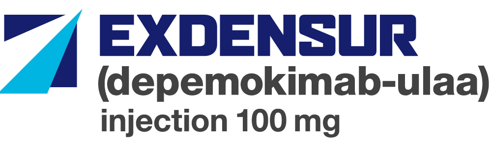EXDENSUR (depemokimab-ulaa) logo 