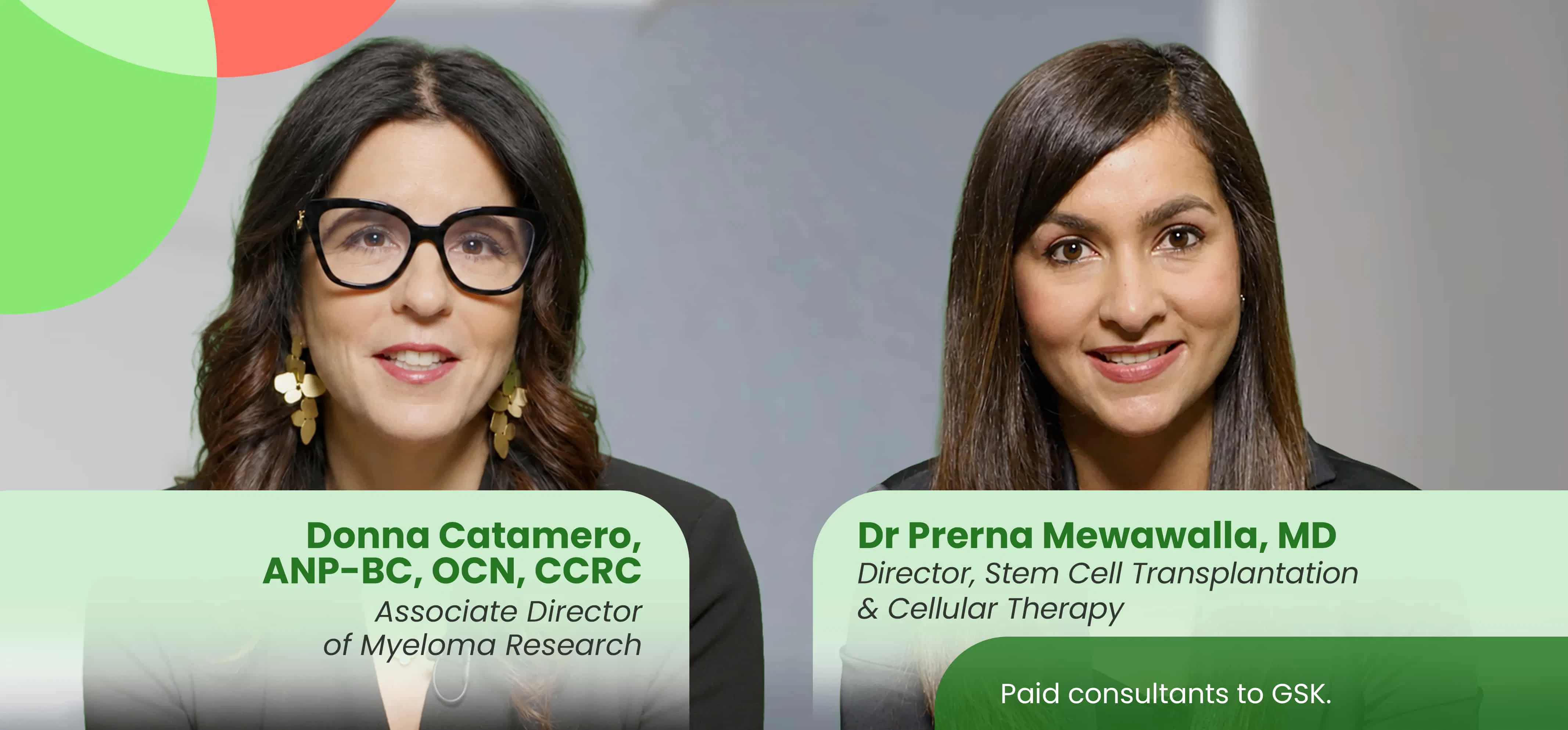 Donna Catamero and Dr. Prerna Mewawalla video thumbnail. 