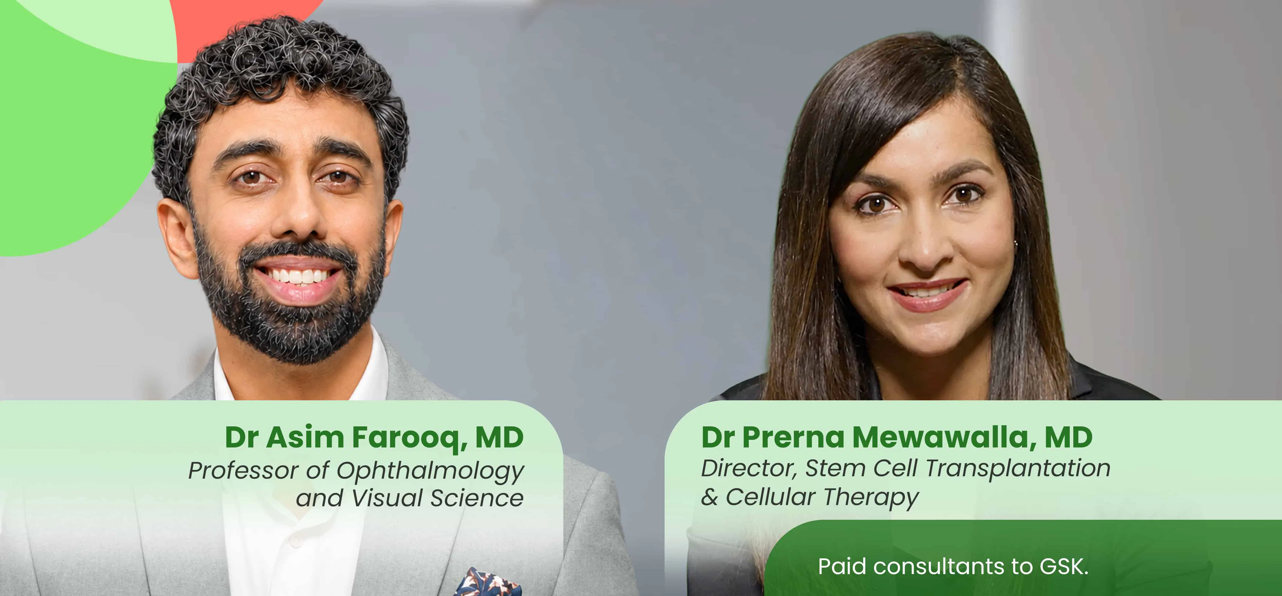 Dr. Asim Farooq and Dr. Prerna Mewawalla video thumbnail. 
