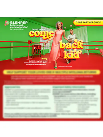 BLENREP Care Partner Brochure PDF.