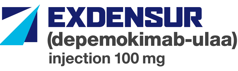 EXDENSUR (depemokimab-ulaa) logo EXDENSUR (depemokimab-ulaa) logo