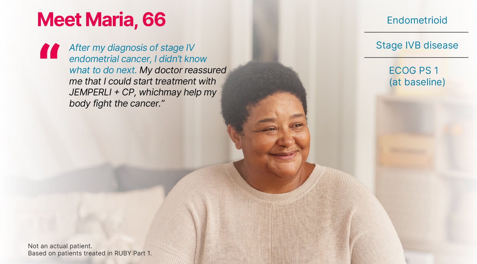 Maria patient profile quote