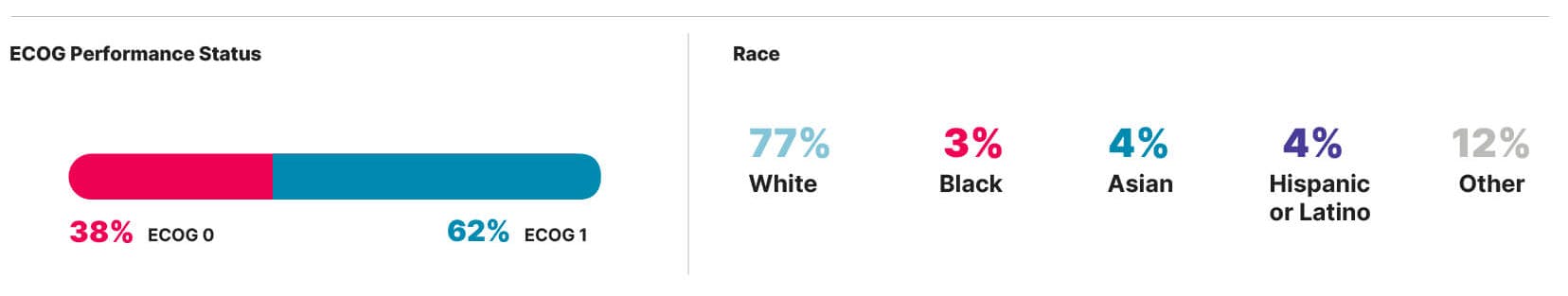 GARNET Cohort A1 Patient Baseline Characteristics Infographic GARNET Cohort A1 Patient Baseline Characteristics Infographic