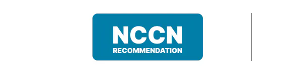 NCCN recommendation icon. NCCN recommendation icon.