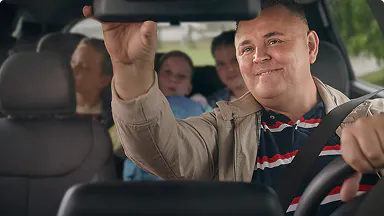 HES patient looking at children