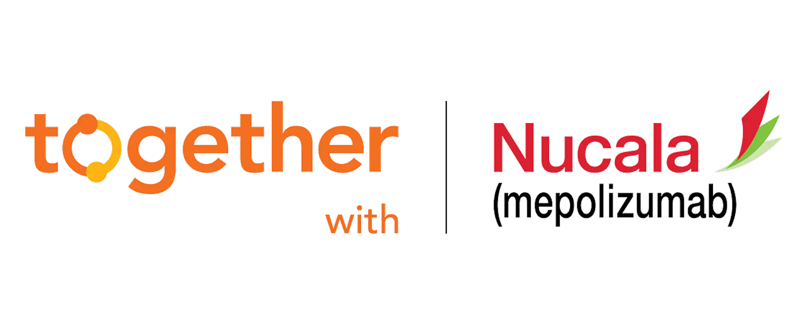 Together with NUCALA (mepolizumab) logo
