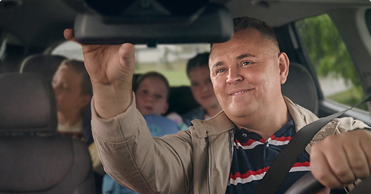 HES patient looking at children HES patient looking at children