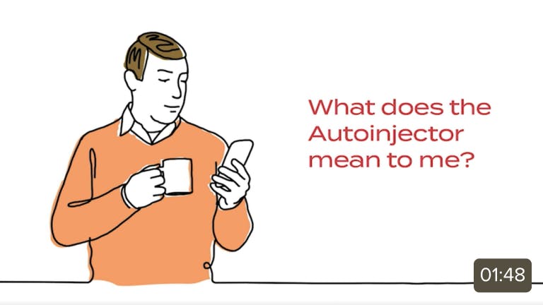 Video thumbnail: NUCALA Autoinjector patient perspective