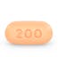 200 mg dosing tablet.