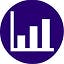 Bar graph icon