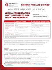 Prefilled Syringe Fact Sheet PDF image