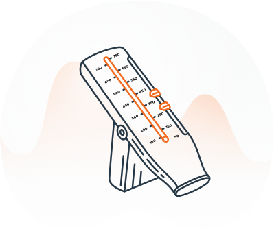 Image: Asthma Peak Flow Meter