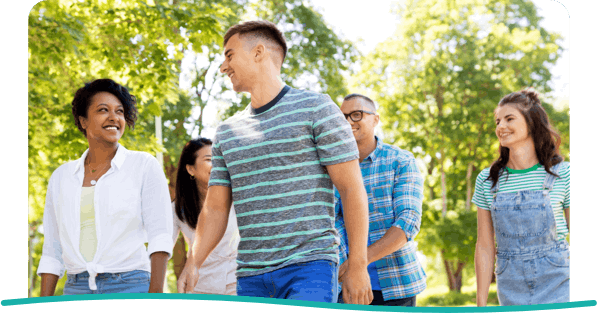 Banner: Group Walking