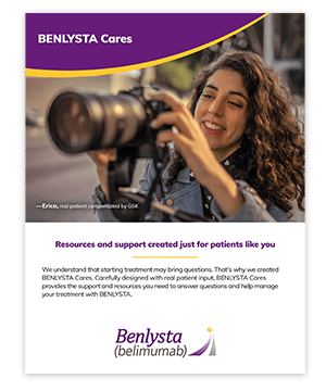 BENLYSTA Cares brochure