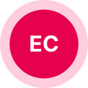 Pink Endometrial Cancer Icon