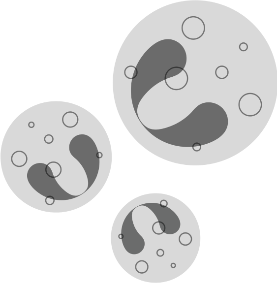 Eosinophils cells diagram