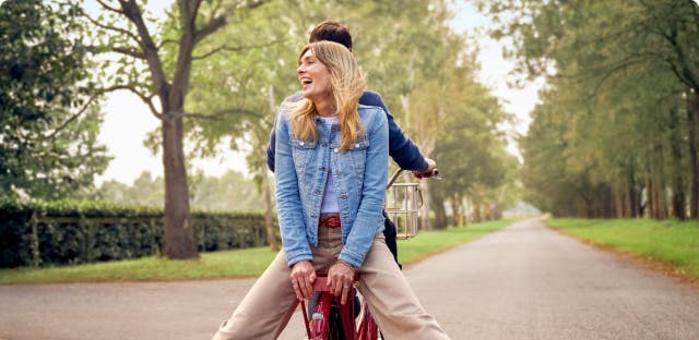 SEA woman riding bike