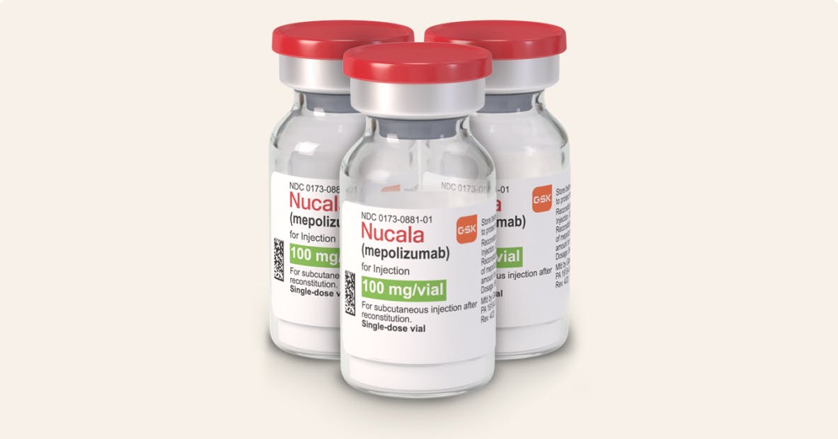 NUCALA lyophilized powder