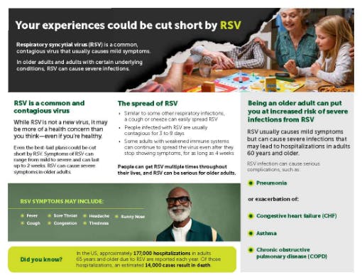 Cut Short RSV patient education brochure