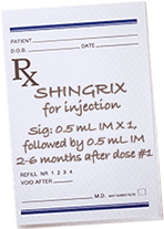 SHINGRIX Prescription