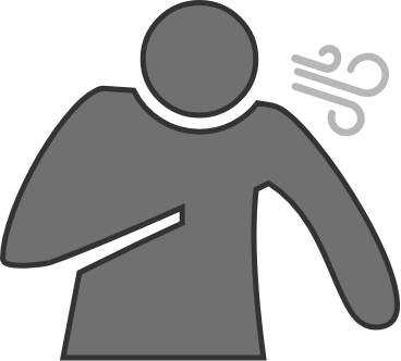 Asthma symptoms icon Asthma symptoms icon