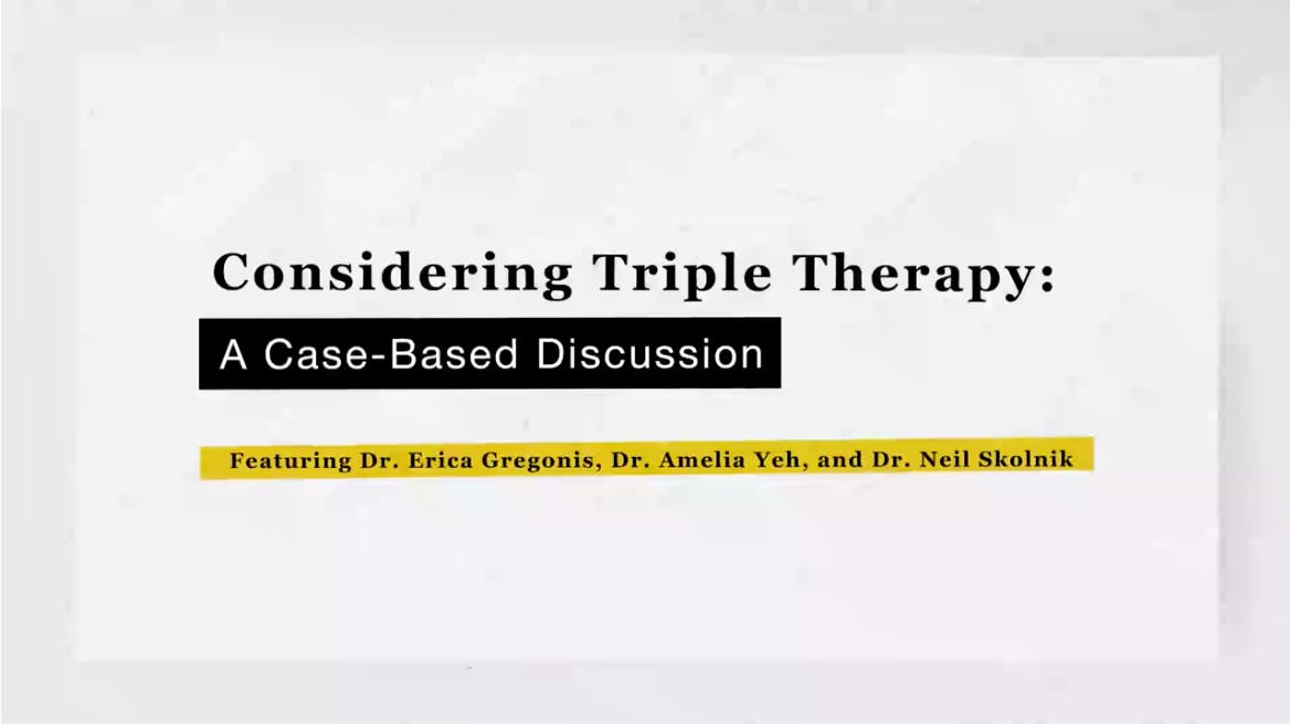 Considering Triple Therapy: A Case-based Discussion (COPD) Video Thumbnail
