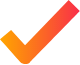 Orange checkmark icon Orange checkmark icon