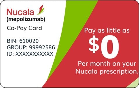 Image: NUCALA Voucher Card Image: NUCALA Voucher Card