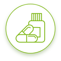 Icon: Reduction of Oral Steroids Icon: Reduction of Oral Steroids