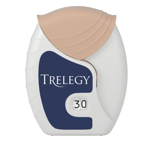 TRELEGY 100/62.5/25 mcg inhaler