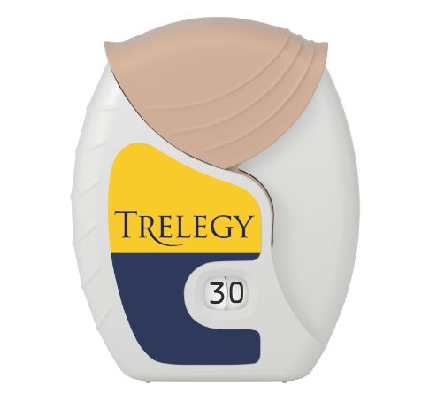 TRELEGY 200/62.5/25 mcg inhaler