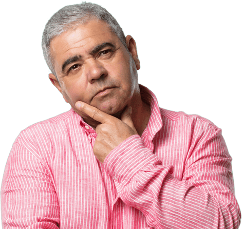 Image of man thinking about what is shingles Image of man thinking about what is shingles