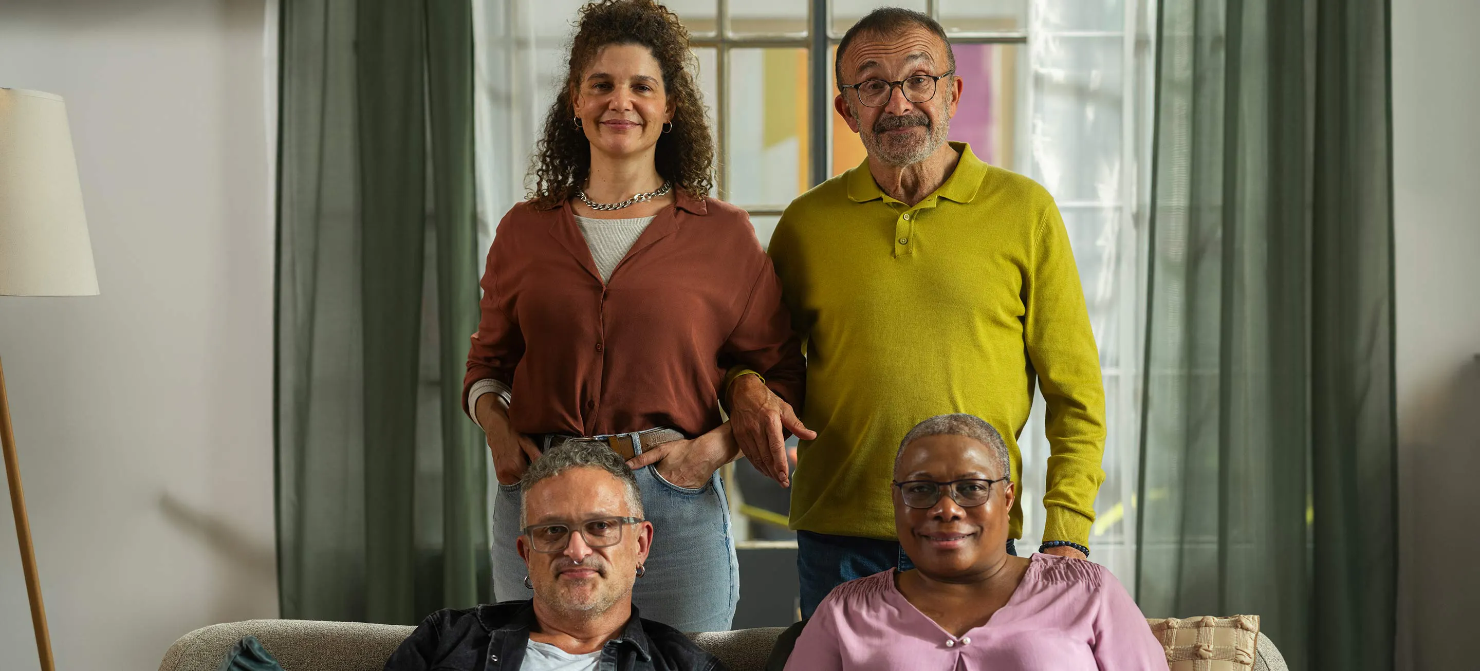 Die vier Gesichter der Kampagne sprechen offen über ihre Bedürfnisse im Leben mit HIV und ihre Optionen bei der HIV-Therapue