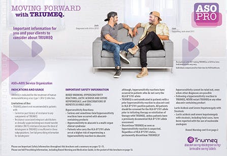 Image of TRIUMEQ ASO Brochure