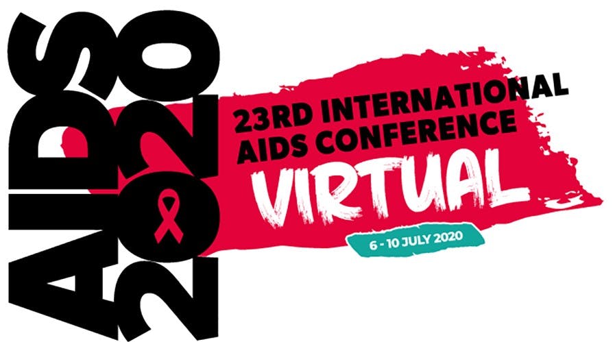 Aids 2020 virtual congress logo