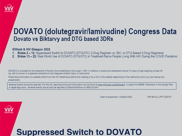 Dovato vs BIC/F/TAF and DTG based 3DRs