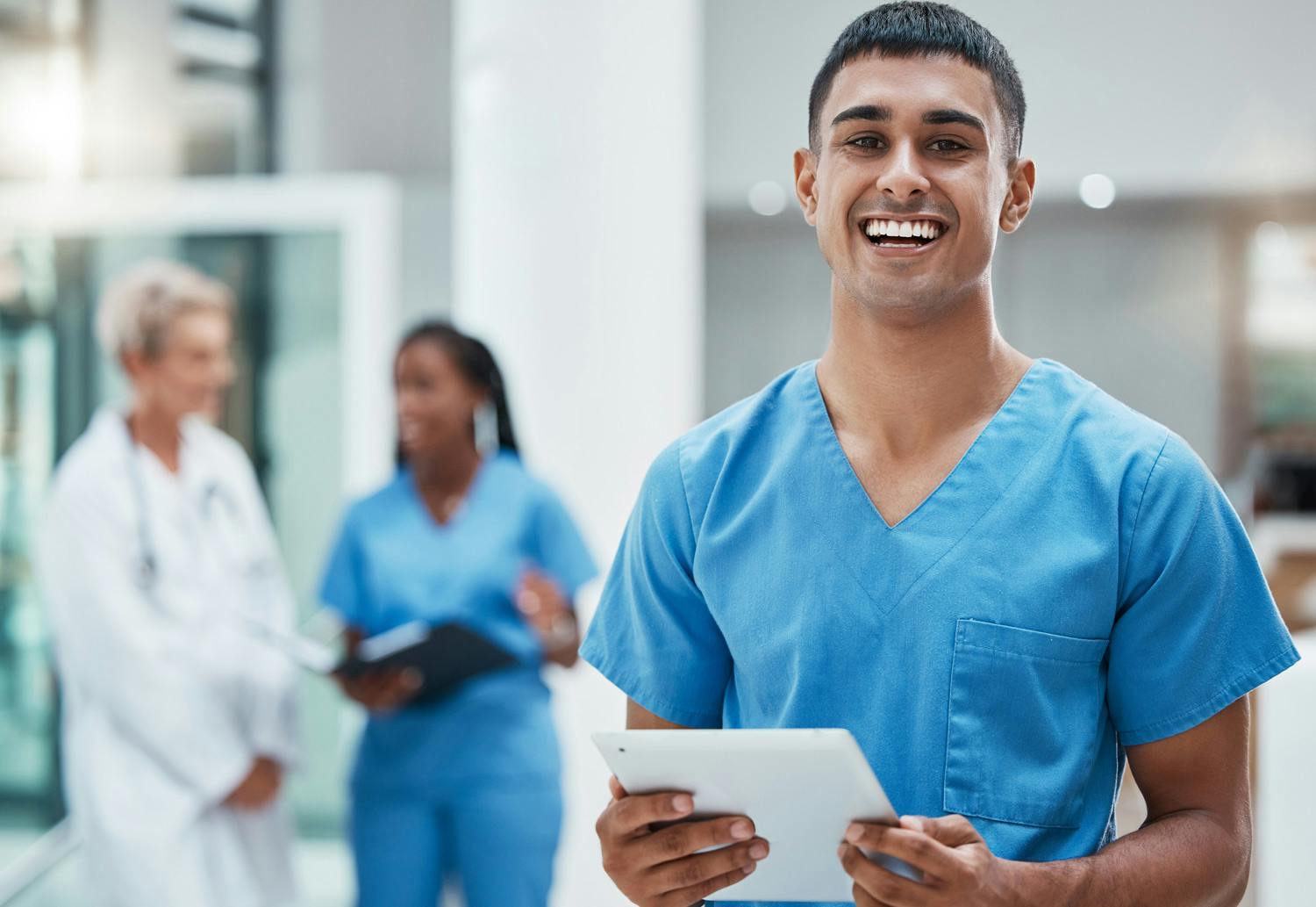 Nurse in hospital