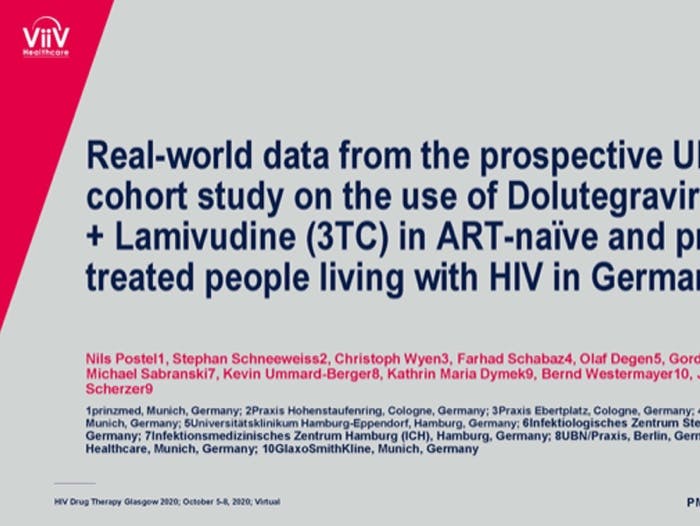 Dovato-Real-world data from URBAN study -HIV Glasgow 2020  Presentation