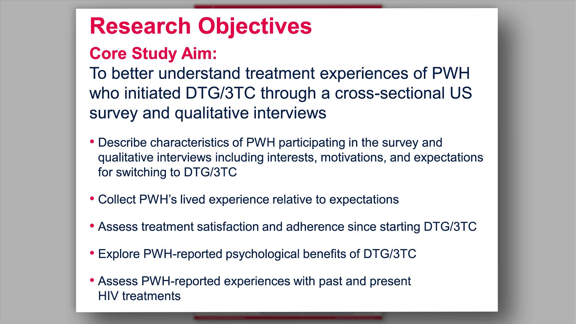 Research Objectives