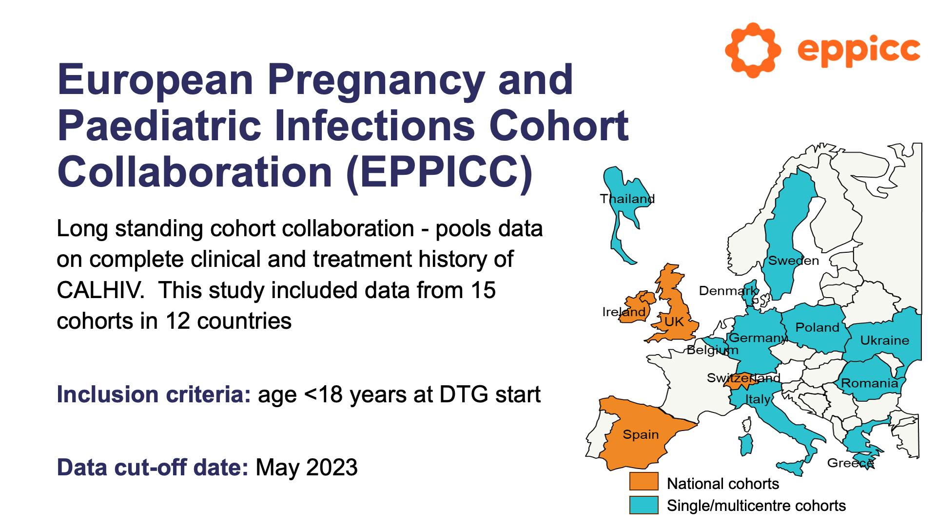 European Pregnancy and Paediatric Infections Cohort Collaboration (EPPICC)